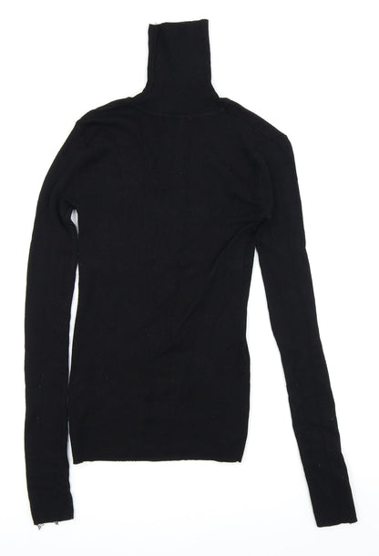 Primark Womens Black   Basic T-Shirt Size 6