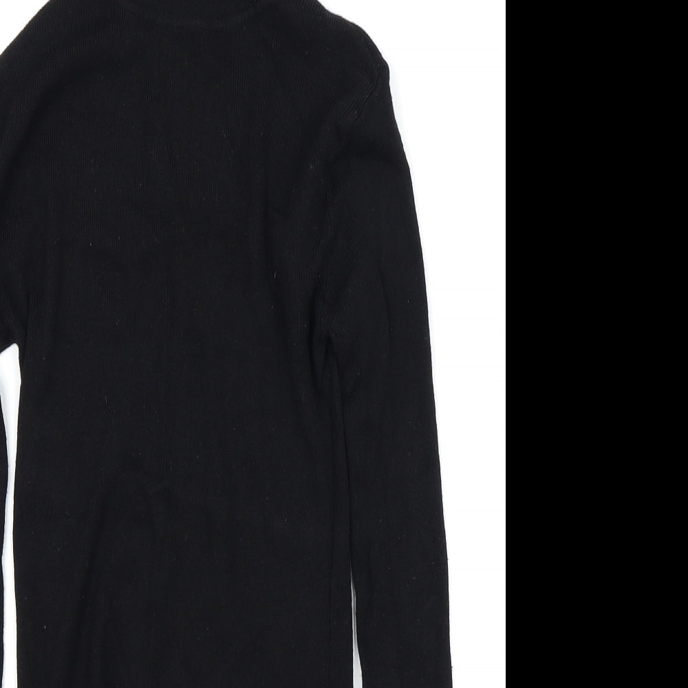 Primark Womens Black   Basic T-Shirt Size 6