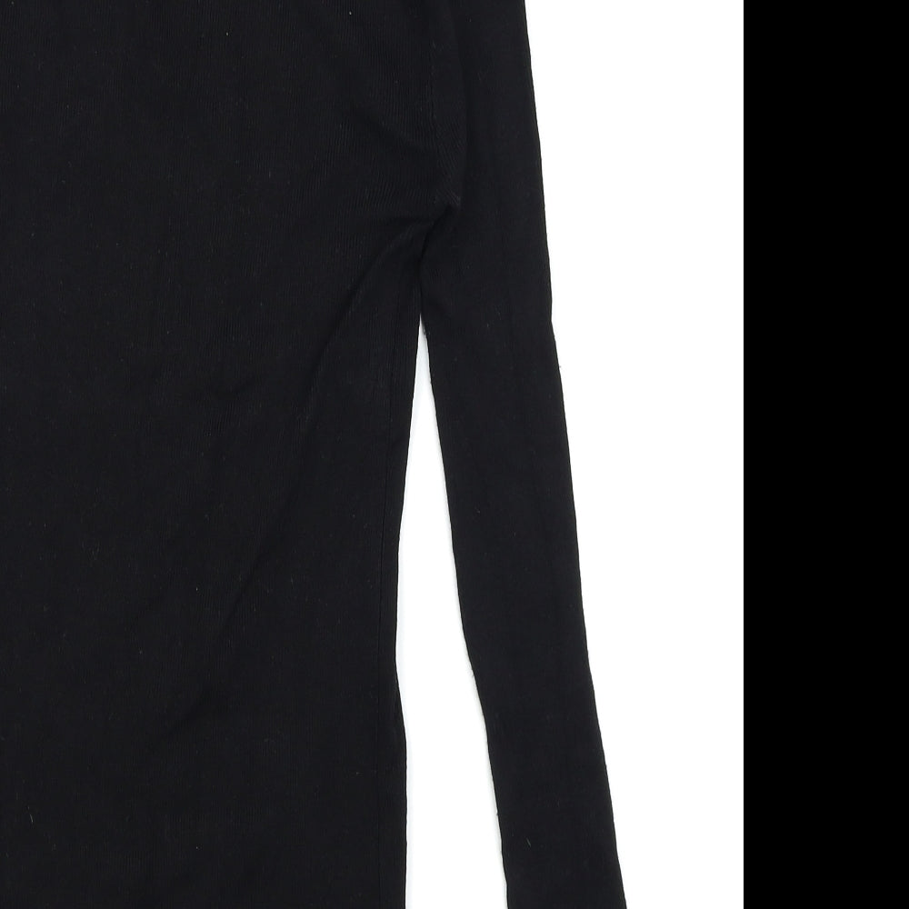 Primark Womens Black   Basic T-Shirt Size 6