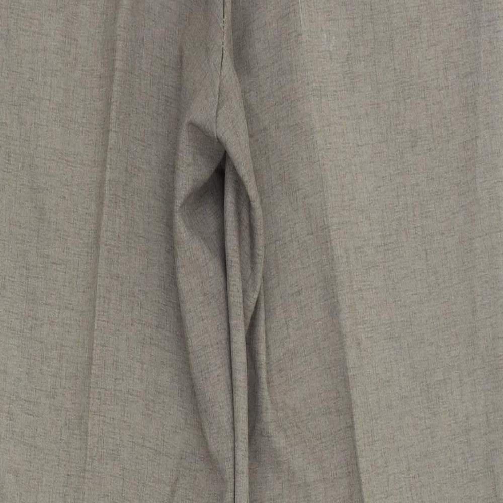 Mens UK Size 36 BHS Regular Fit Sweatpants Brown Trousers