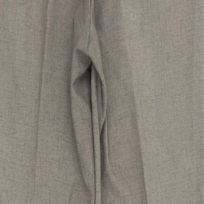Mens UK Size 36 BHS Regular Fit Sweatpants Brown Trousers