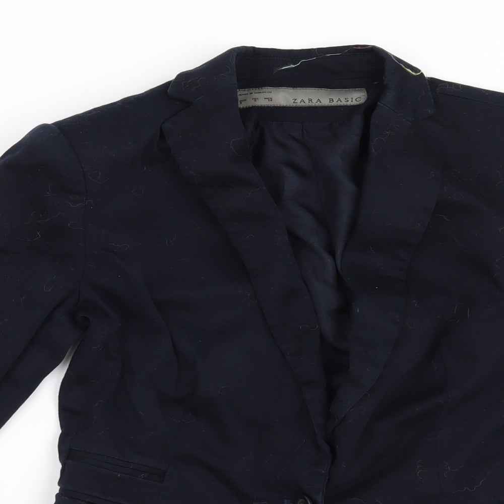 Womens UK Size S Zara Blue Jacket