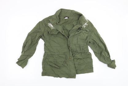 Womens UK Size S Preworn Green Jacket