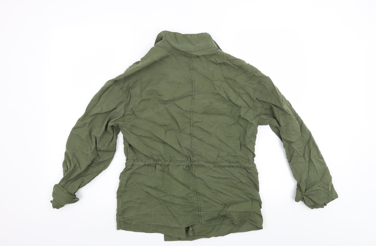 Womens UK Size S Preworn Green Jacket