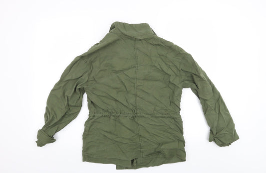 Womens UK Size S Preworn Green Jacket