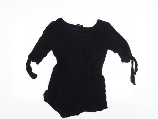 New Look Womens Black   Playsuit One-Piece Size M