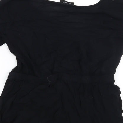 New Look Womens Black   Playsuit One-Piece Size M