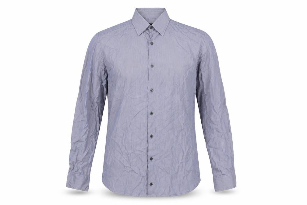 Mens UK Collar Size 15.5 Limited Collection Smart Blue  Dress Shirt