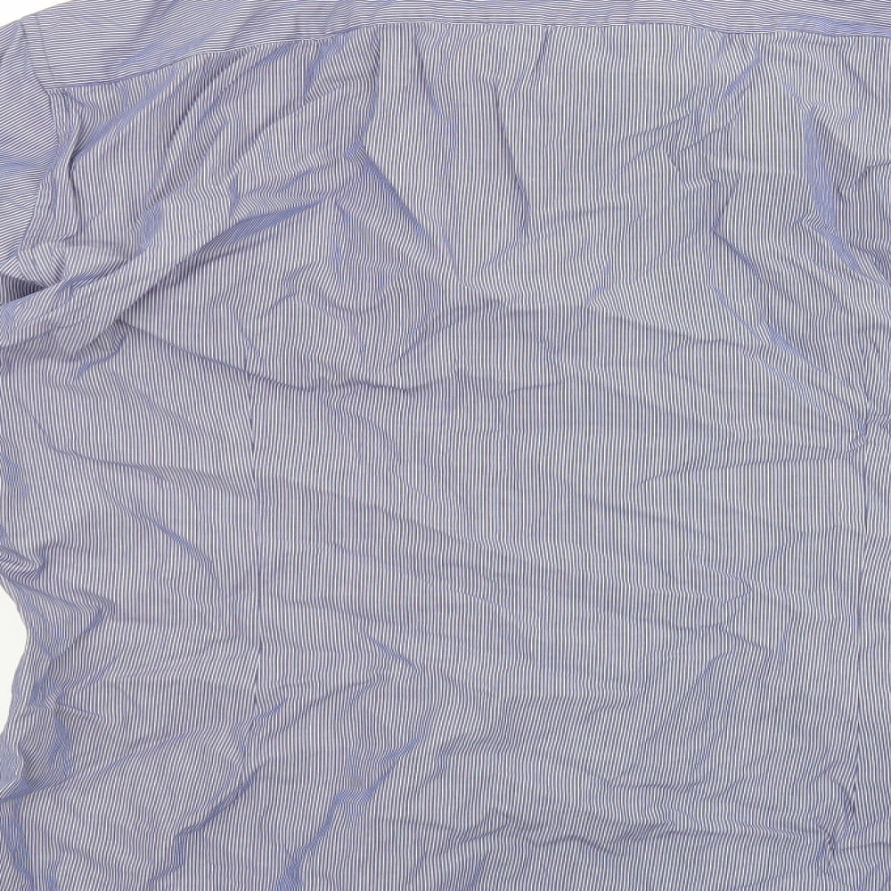 Mens UK Collar Size 15.5 Limited Collection Smart Blue  Dress Shirt