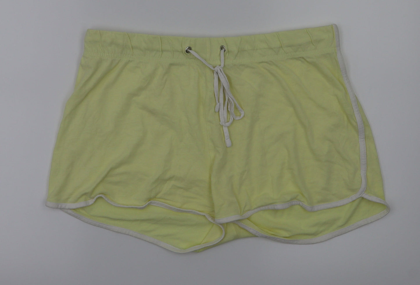 pep&co Womens Yellow   Hot Pants Shorts Size 16