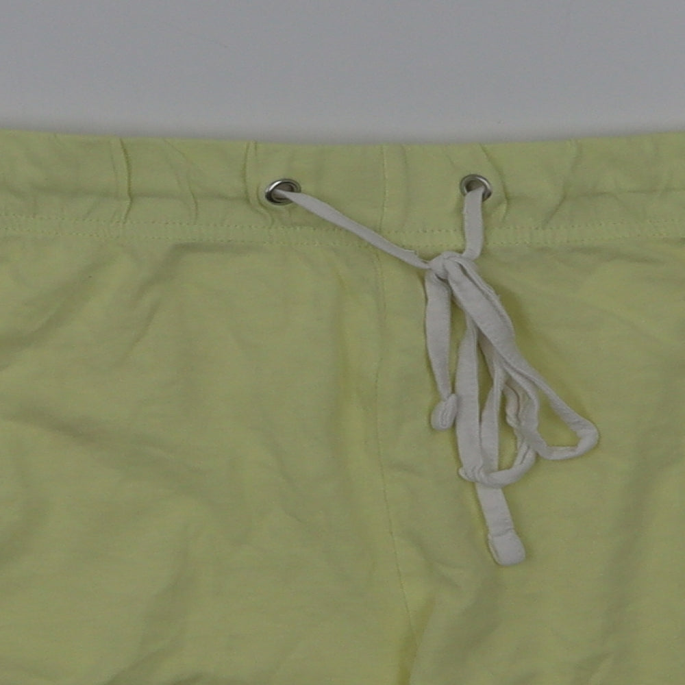 pep&co Womens Yellow   Hot Pants Shorts Size 16