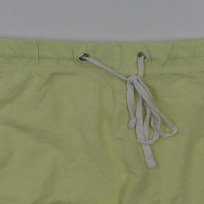 pep&co Womens Yellow   Hot Pants Shorts Size 16