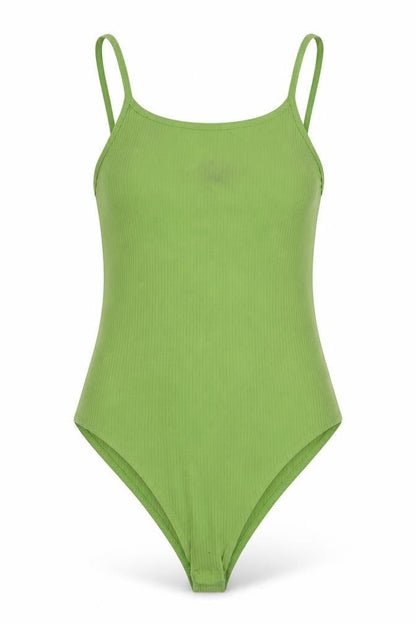 Womens UK Size XS primark One-Piece Green Bodysuit