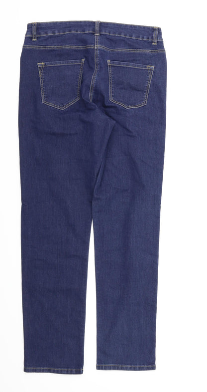 Bonmarché Womens Blue   Skinny Jeans Size 12 L29 in