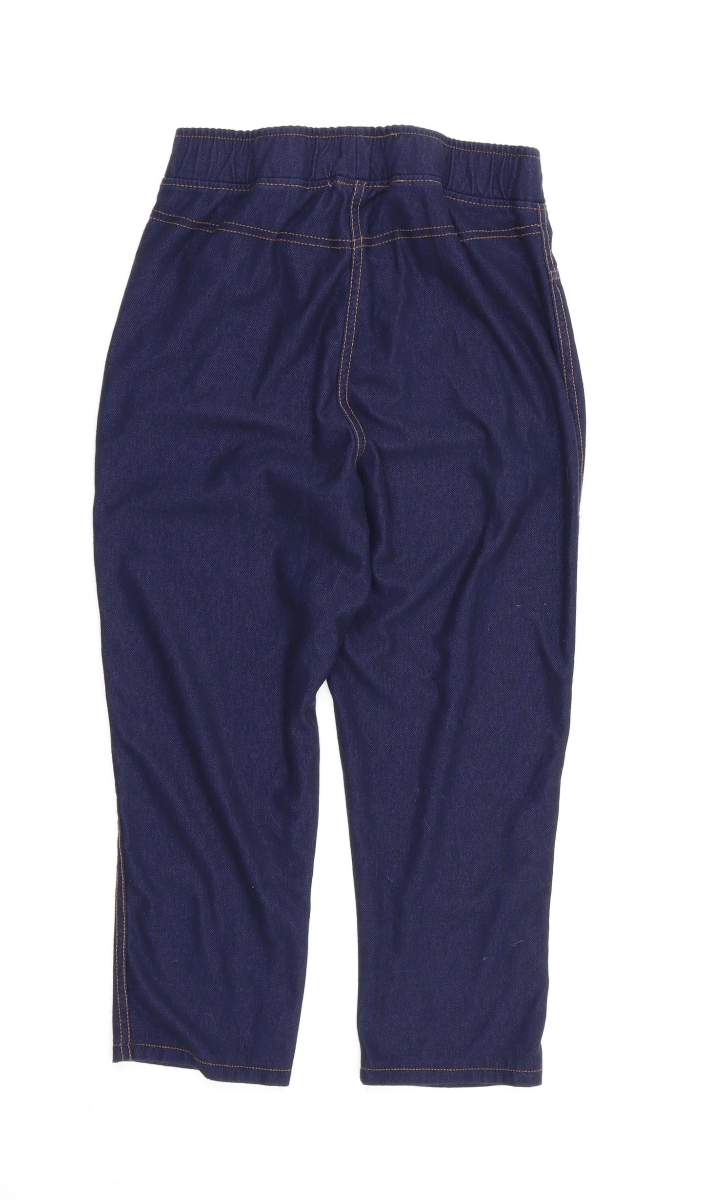 Payapa Girls Blue Ikat  Jegging Trousers Size 10-11 Years