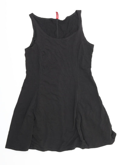 Preworn Womens Black   Fit & Flare  Size M