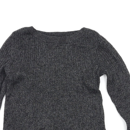 H&M Womens Black   Pullover Jumper Size S