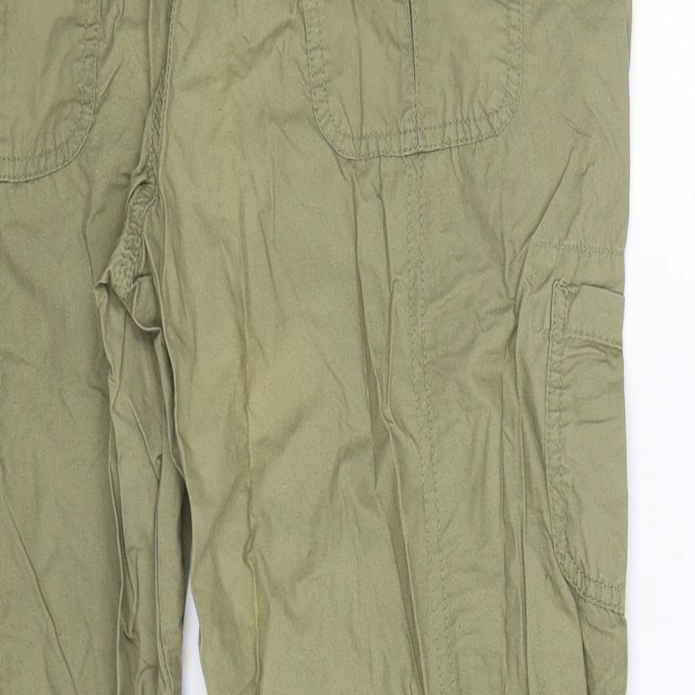 TU Womens Green   Chino Trousers Size 12 L24 in