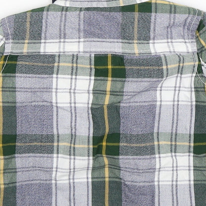 Marks and Spencer Boys Multicoloured Check  Basic Button-Up Size 18-24 Months