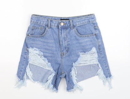 Womens UK Size 6 Momokrom Extra-Slim Fit Hot Pants Shorts