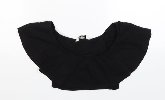 Miss Selfridge Womens Black   Cropped Tank Size 6