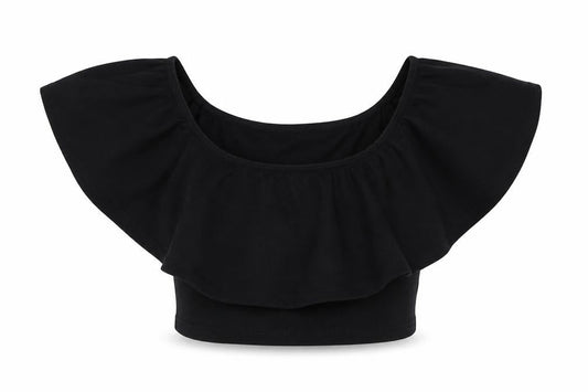 Miss Selfridge Womens Black   Cropped Tank Size 6