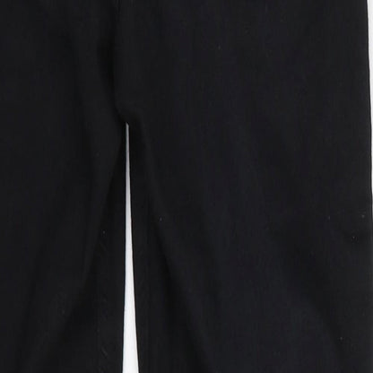 Topshop Womens Black  Denim Skinny Jeans Size 25 in L28 in