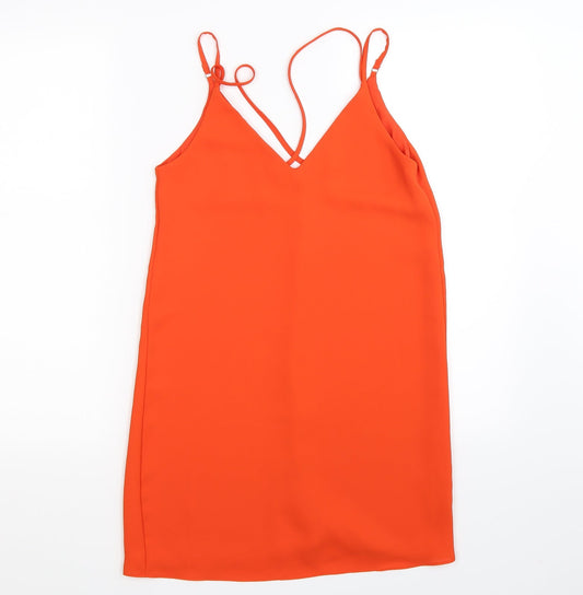 Topshop Womens Orange   Mini  Size 4