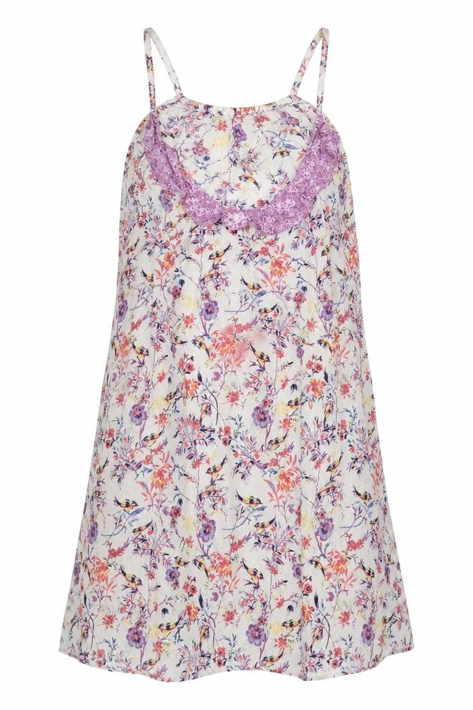 Marks & Spencer  Womens White Floral  Slip Dress  Size 10