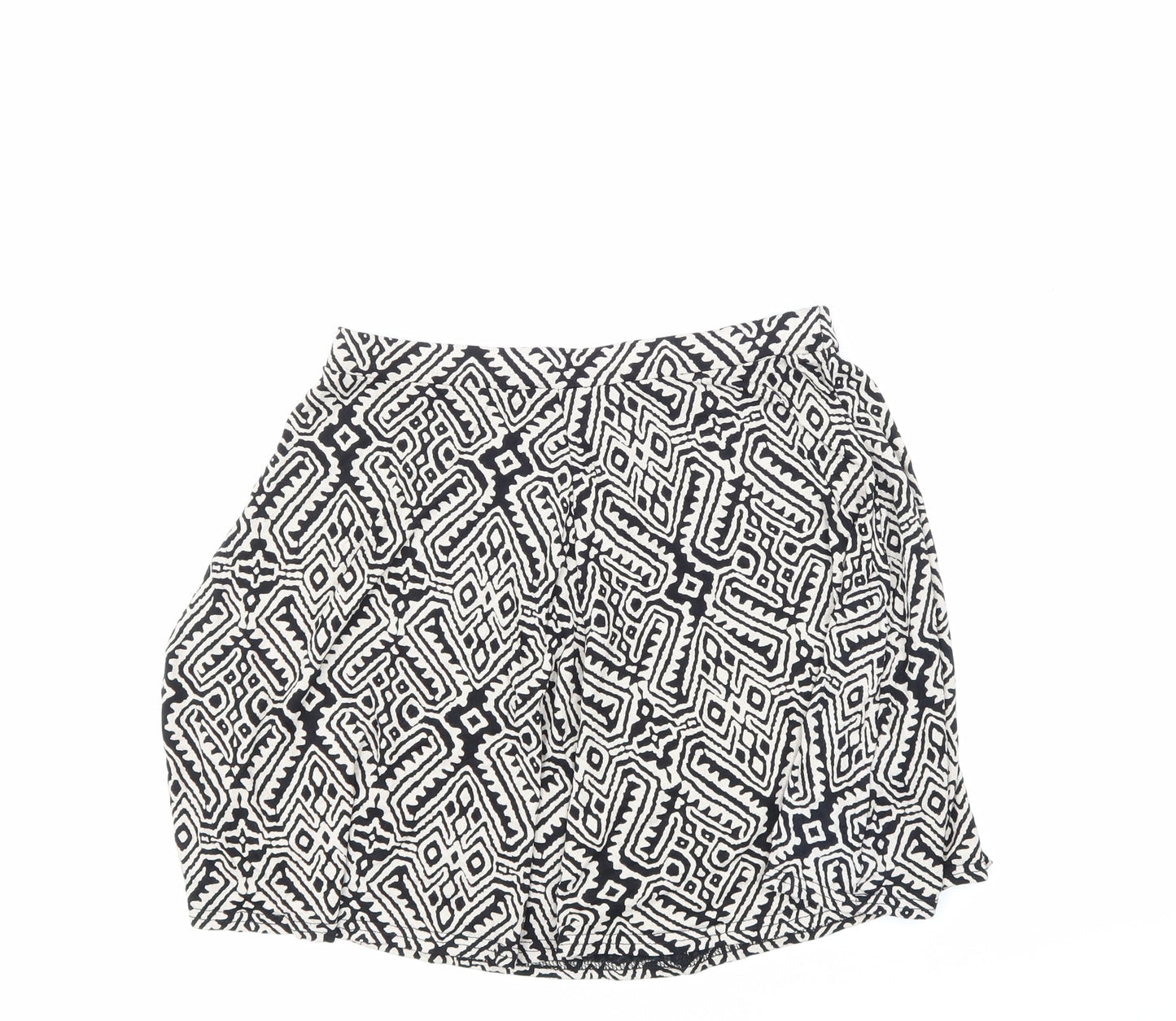 Dorothy Perkins Womens Multicoloured Geometric  A-Line Skirt Size 8