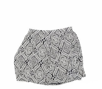 Dorothy Perkins Womens Multicoloured Geometric  A-Line Skirt Size 8