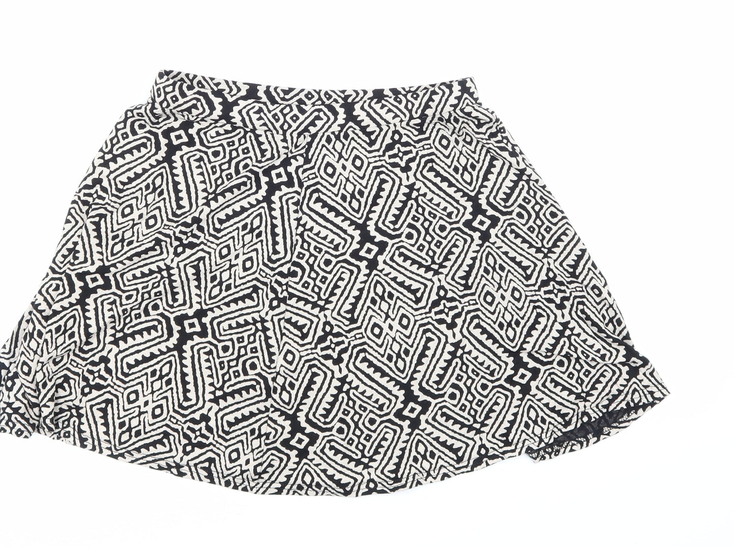 Dorothy Perkins Womens Multicoloured Geometric  A-Line Skirt Size 8