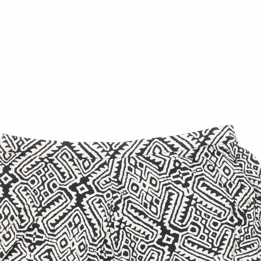 Dorothy Perkins Womens Multicoloured Geometric  A-Line Skirt Size 8