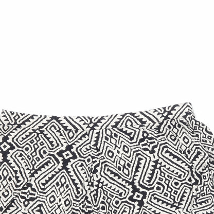 Dorothy Perkins Womens Multicoloured Geometric  A-Line Skirt Size 8