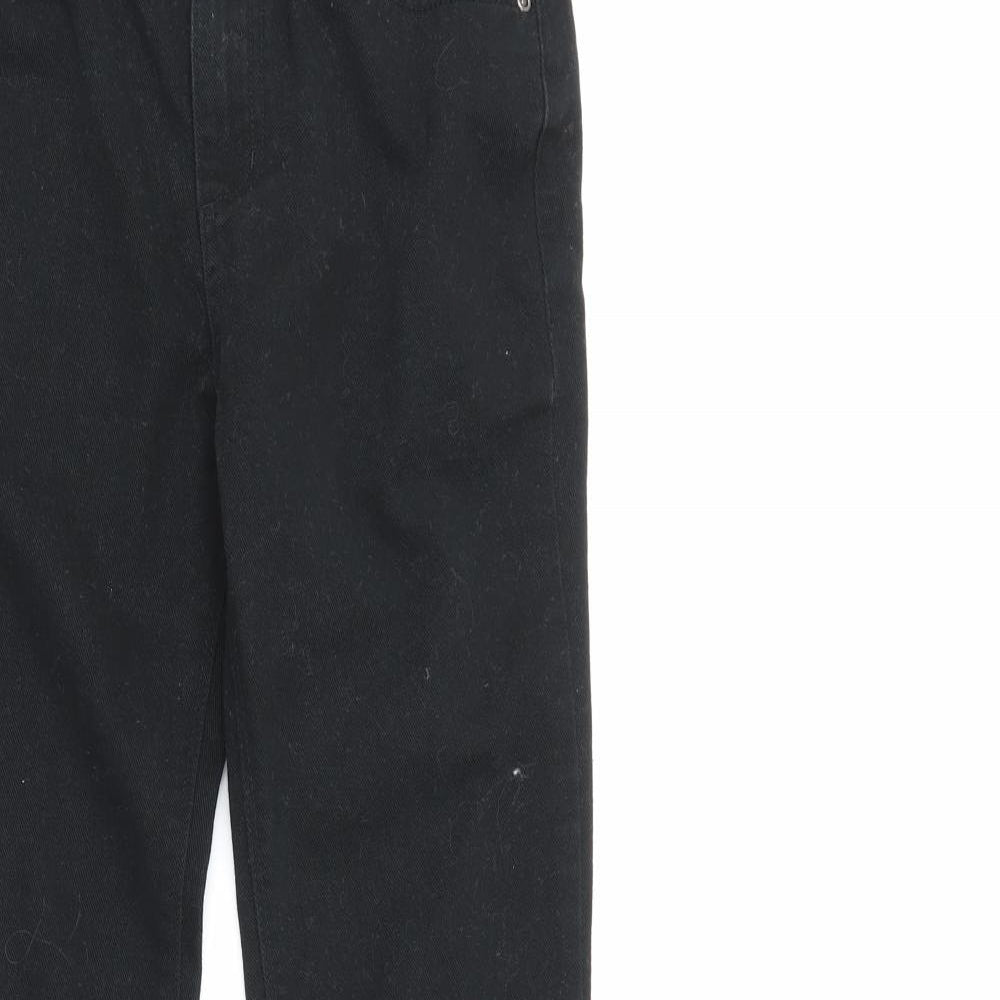 By Very Girls Black  Damask Skinny Jeans Size 13 Years