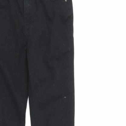 By Very Girls Black  Damask Skinny Jeans Size 13 Years