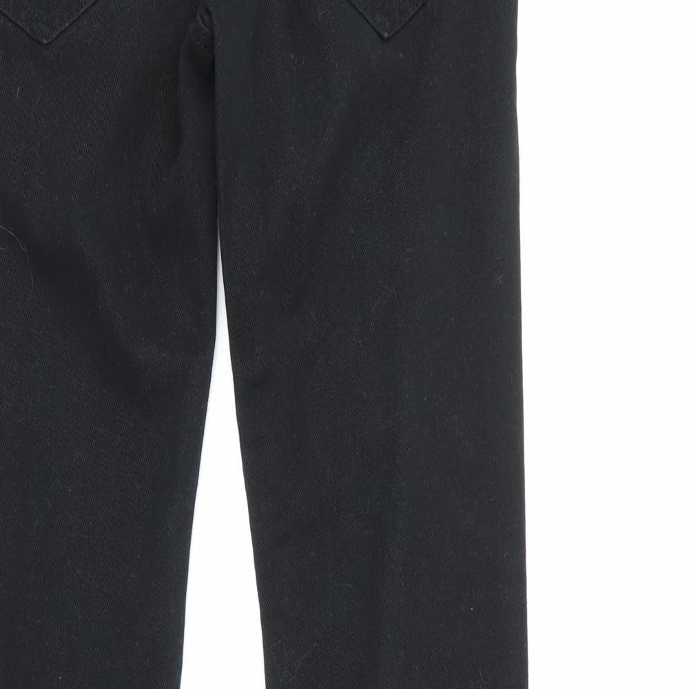 By Very Girls Black  Damask Skinny Jeans Size 13 Years