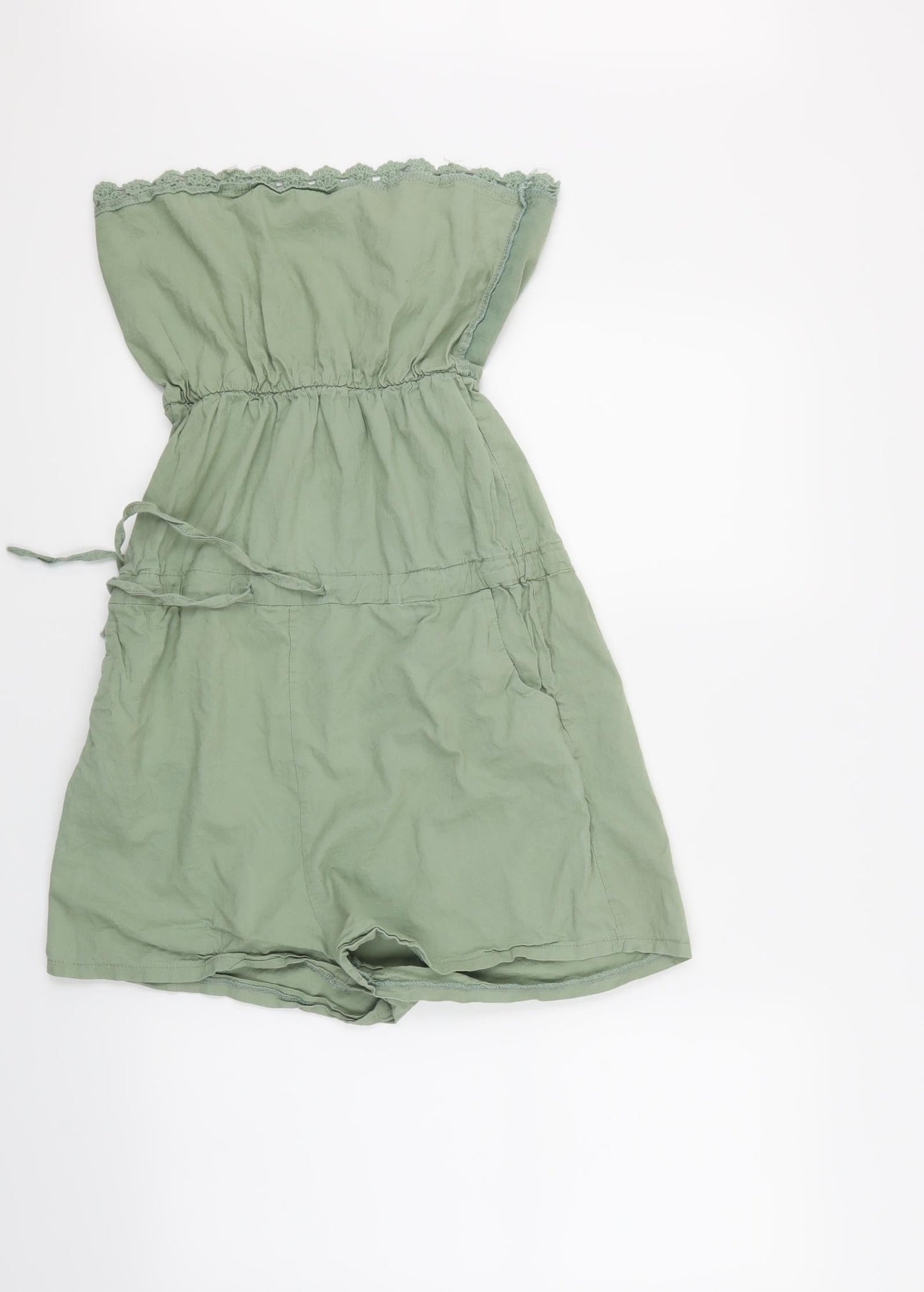 Preworn Womens Green   Bodysuit One-Piece