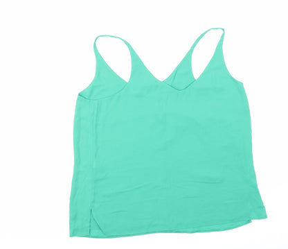 F&F Womens Green   Basic Blouse Size 8