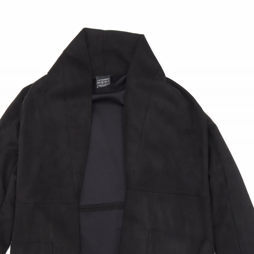Primark Womens Black   Jacket  Size 8