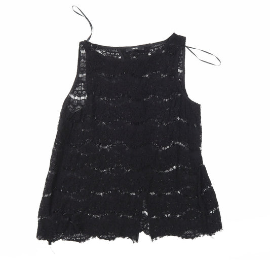Womens UK Size  George Black Basic Blouse