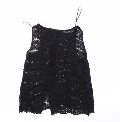 Womens UK Size  George Black Basic Blouse
