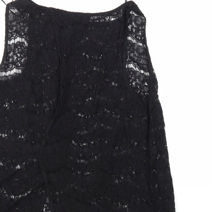 Womens UK Size  George Black Basic Blouse