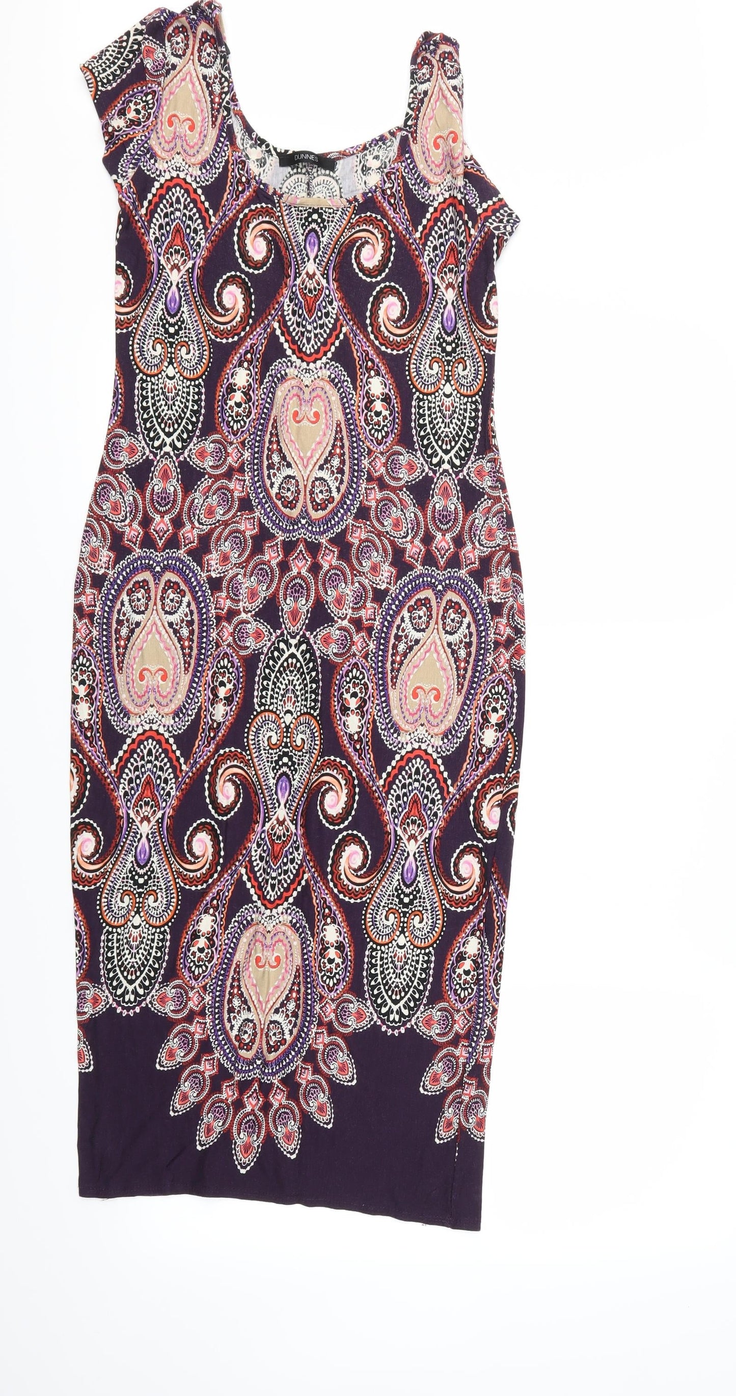 Dunnes Womens Multicoloured Paisley  A-Line
