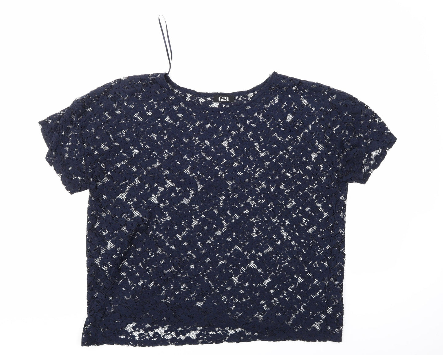 Womens UK Size 20 G21 Blue Basic Blouse