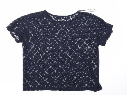 Womens UK Size 20 G21 Blue Basic Blouse
