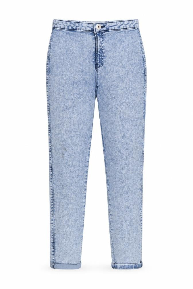 Denim & Co. Girls Blue  Denim Straight Jeans Size 12-13 Years