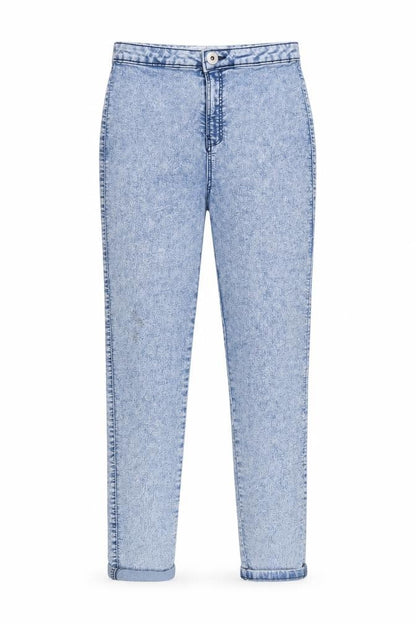 Denim & Co. Girls Blue  Denim Straight Jeans Size 12-13 Years