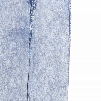 Denim & Co. Girls Blue  Denim Straight Jeans Size 12-13 Years