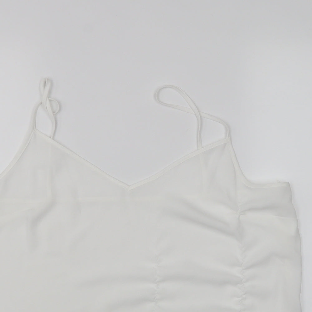 F&F Womens White   Basic Blouse Size 16